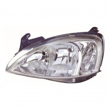Vauxhall Corsa 2003-2006 Halogen Head Lamp Unit Passenger Side